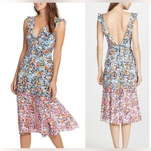 SALONi floral holly dress size US 8